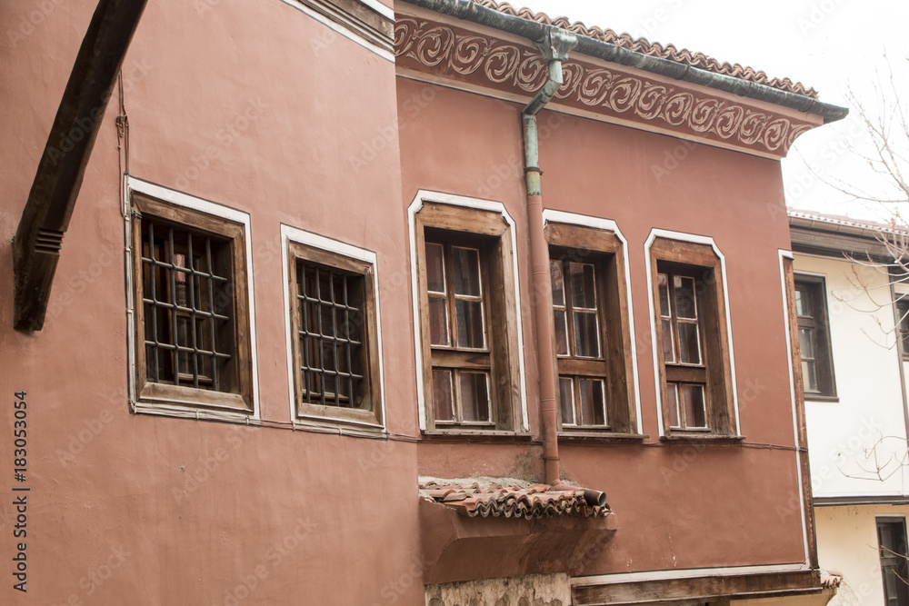 The old town of Plovdiv, Bulgaria