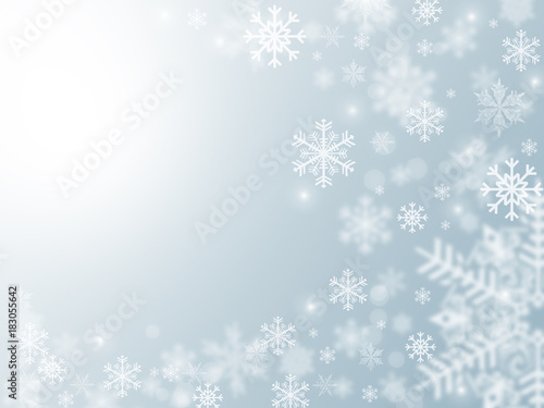  Soft Blue Christmas background 