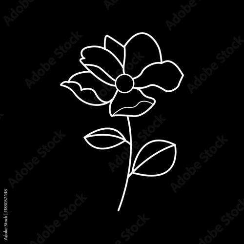 website, isolated, rose, floral, chrysanthemum, orchid, blank, flower, concept, sign, vector, symbol, internet, contemporary, stencil, summer, graphic, bloom, element, drawing, woodcut, black, abstrac