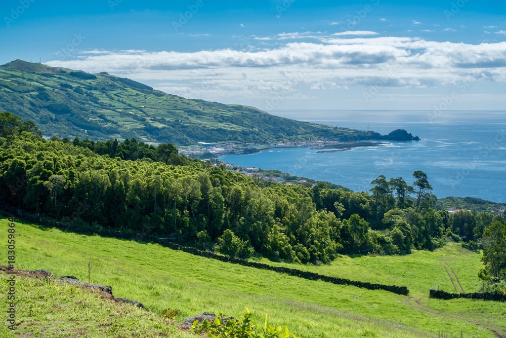 Lajes do Pico in the Azores archipelago 