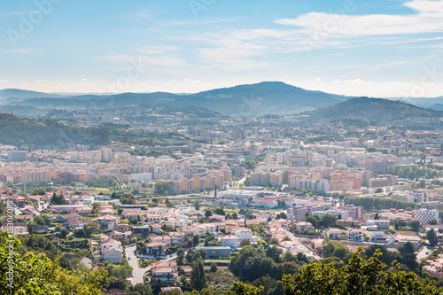 Centre Ville de Braga Portugal vue générale plan d'ensemble panorama