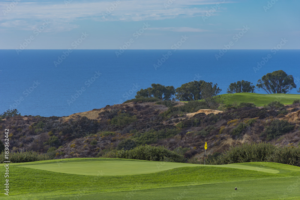Golf Course at Torrey Pines La Jolla California USA near San Diego