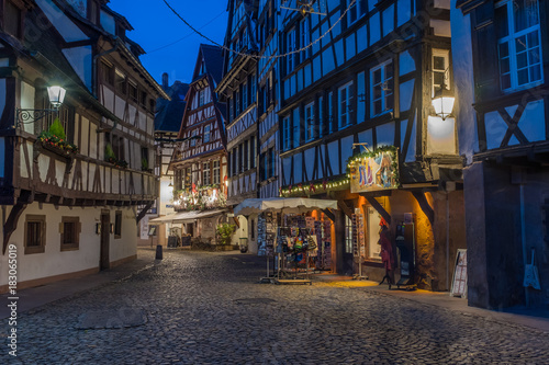 Traditional half timbered houses of Petite France. © Netfalls