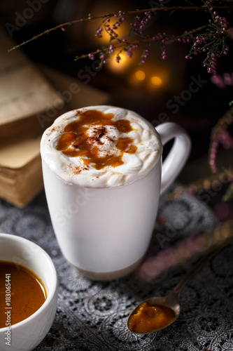 Pumpkin spice chai latte
