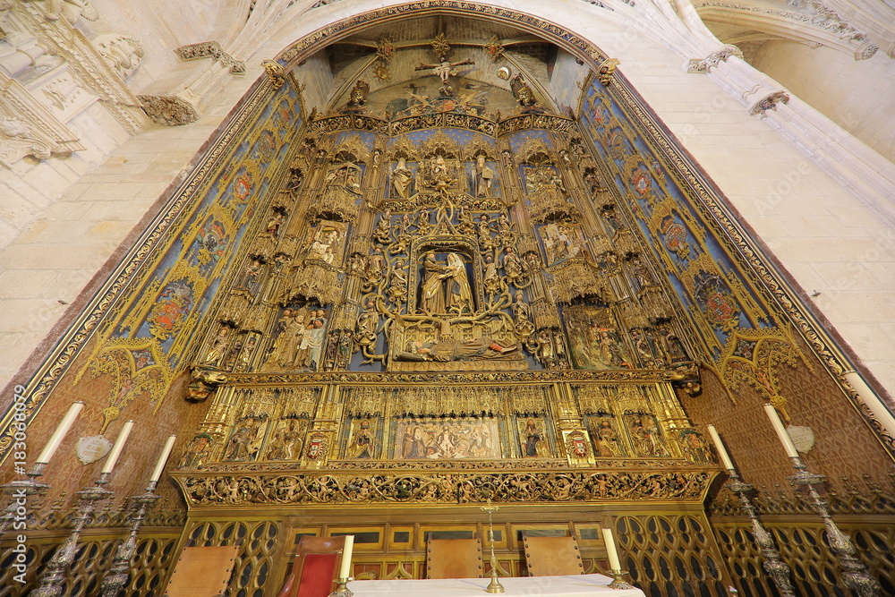 Retablo Catedral de Burgos