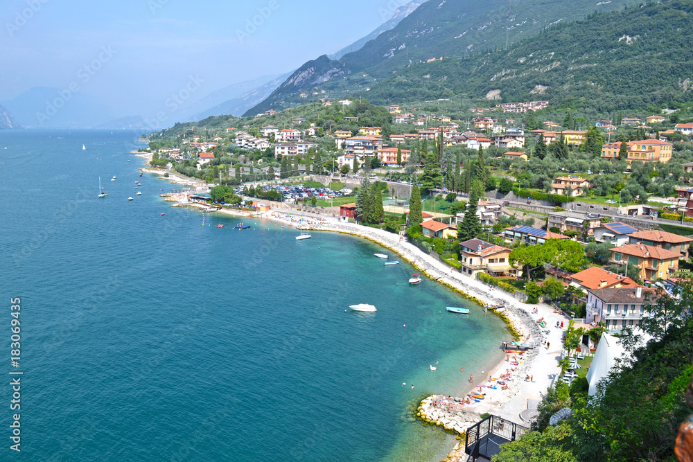 Wonderful views of lake of Garda Italy