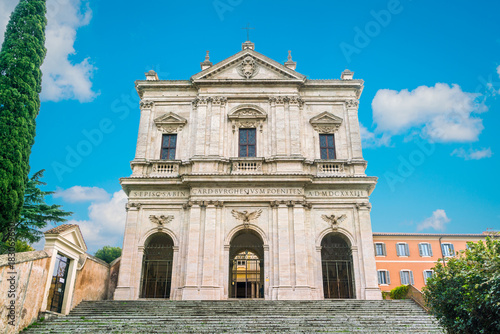 Church of San Gregorio Magno on the Caelio Hill in Rome, Italy.