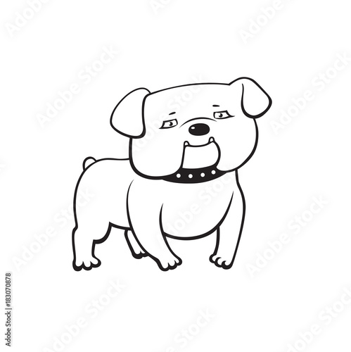 Cartoon dog