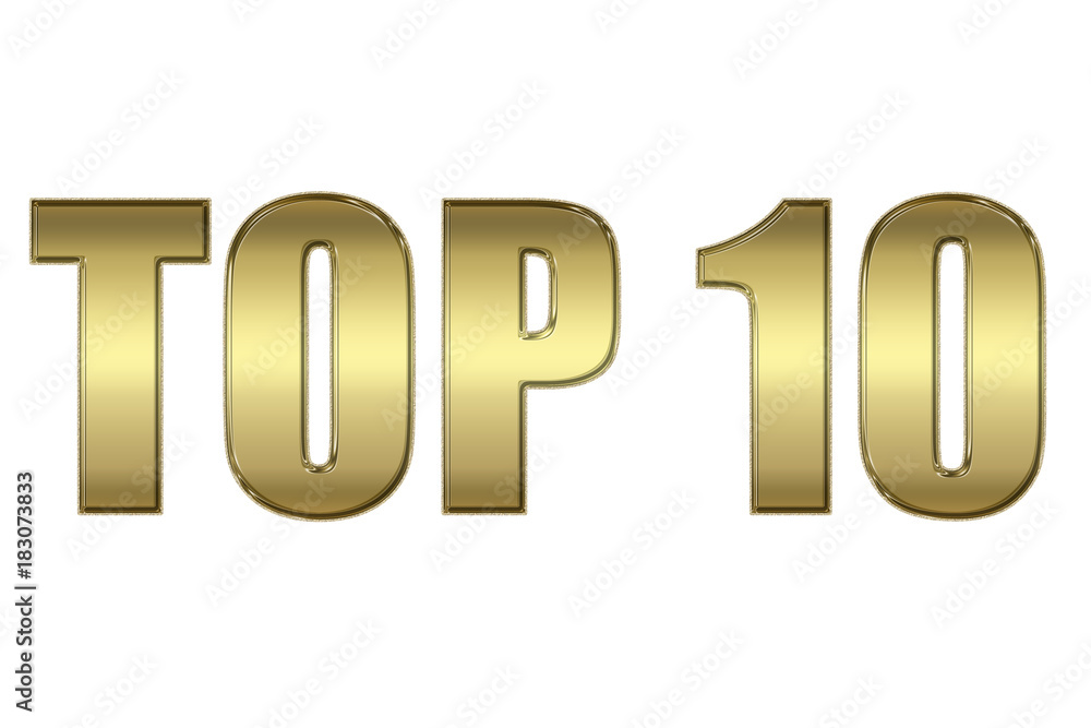 Top 10 dorado. Top 10 dorado.
