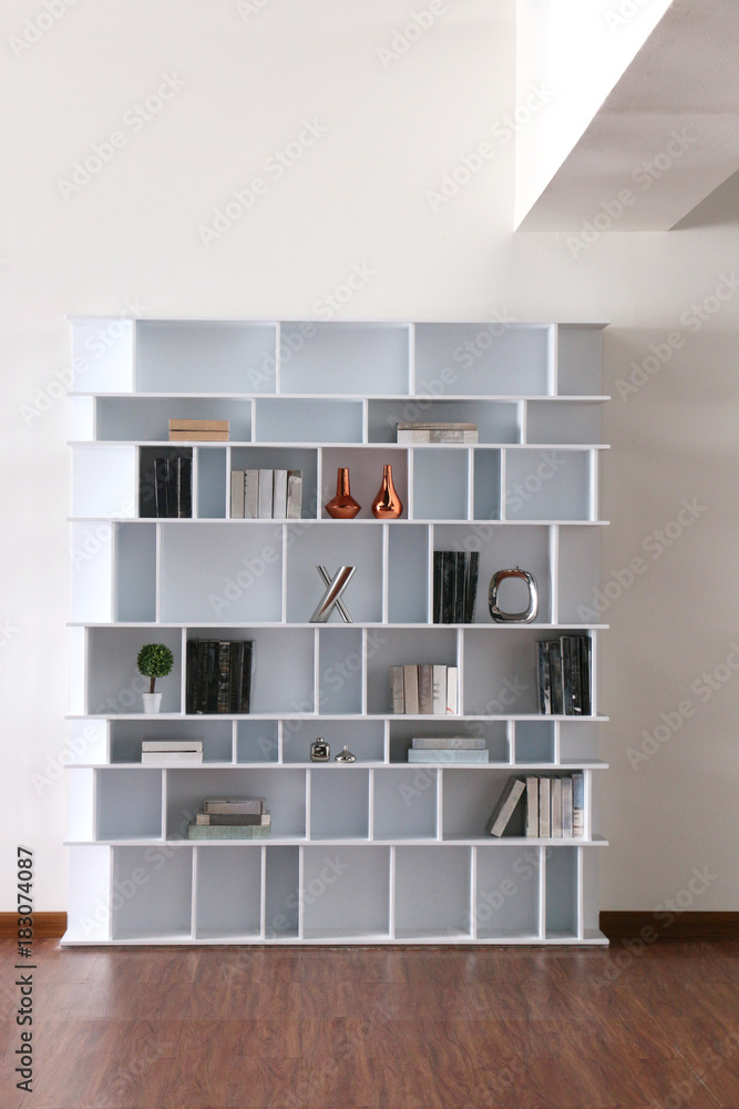 white modren design book shelf white modren design book shelf