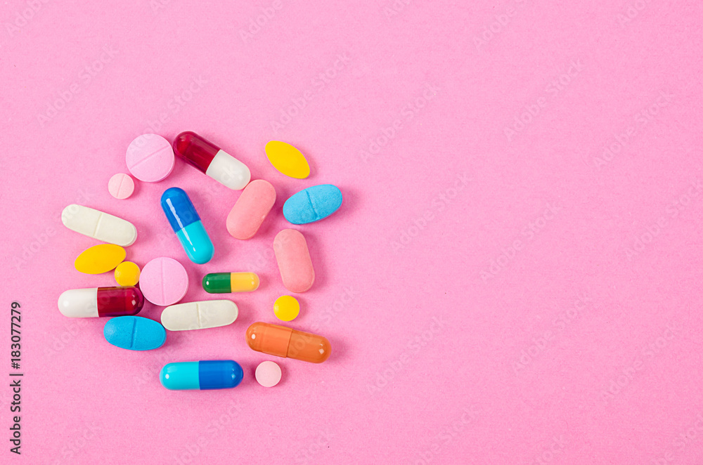 Pills and capsules medicine. Pills and capsules medicine.