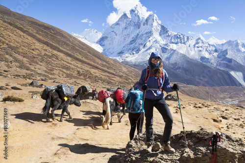 Nepal, way to Mount Everest base camp