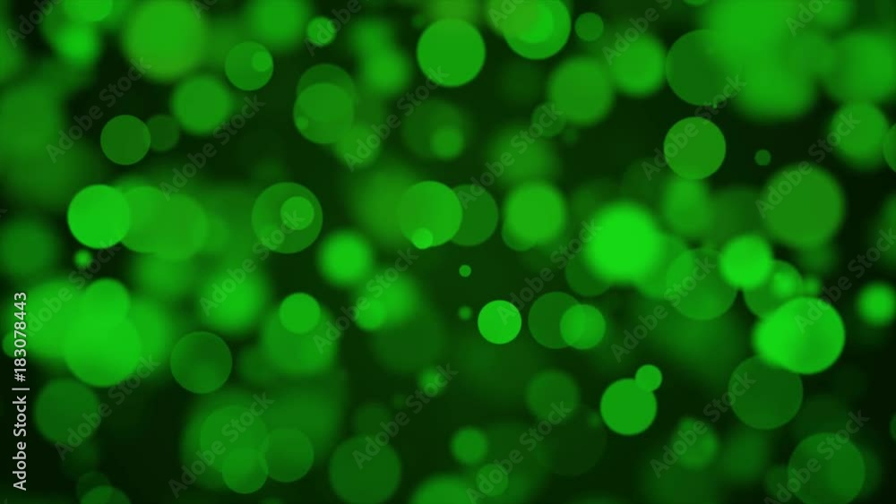 Moving green particles background with bokeh Seamless Loop Animation 4k uhd Moving green particles background with bokeh Seamless Loop Animation 4k uhd
