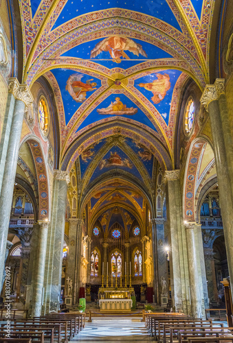 Church of Santa Maria sopra Minerva in Rome, Italy.