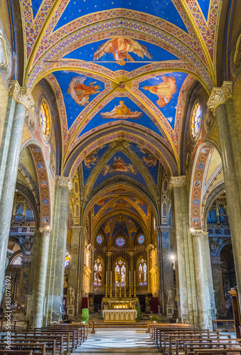Quadro su tela Church of Santa Maria sopra Minerva in Rome, Italy.