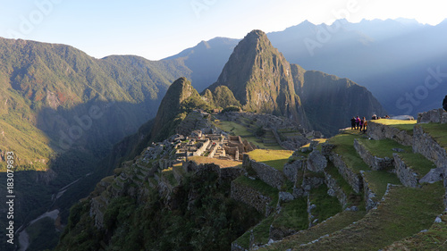 Amanecer en Machu Picchu  Peru