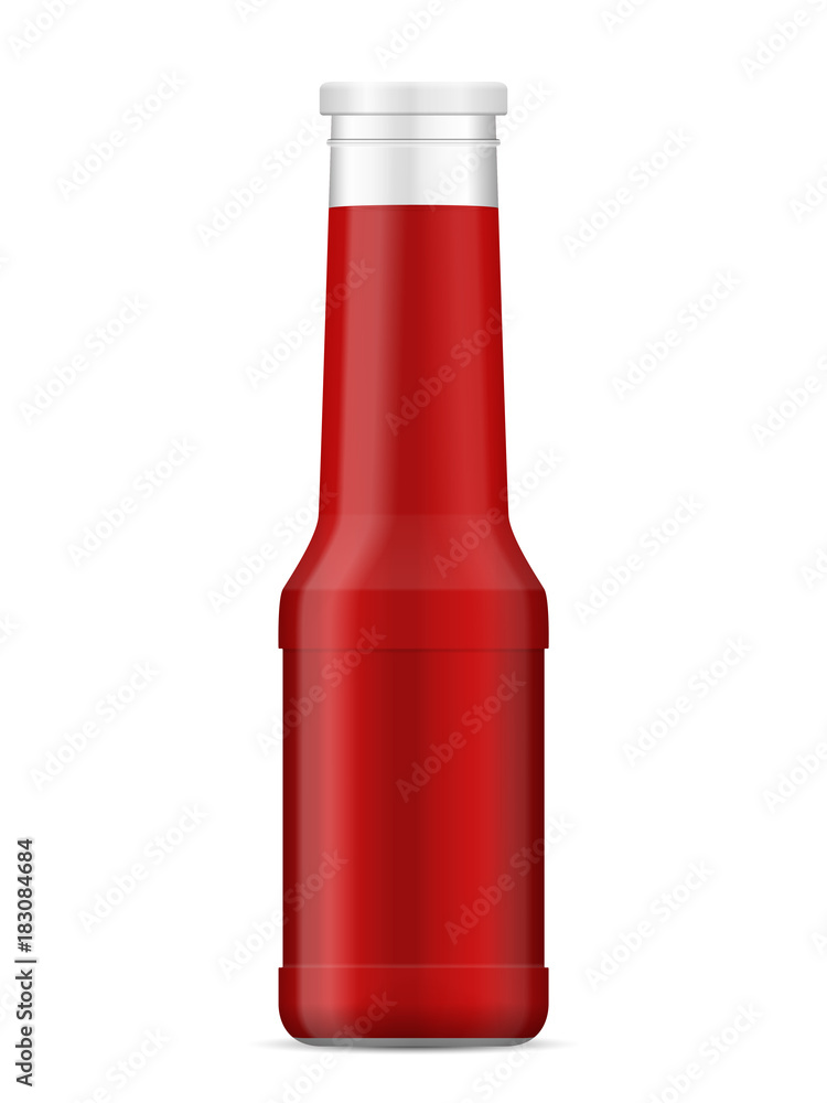 Bottle with sauce Bottle with sauce