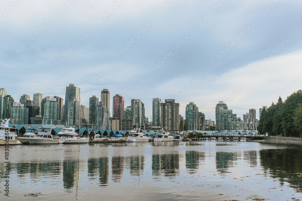 Obraz premium La baia di Vancouver, British Columbia, Canada