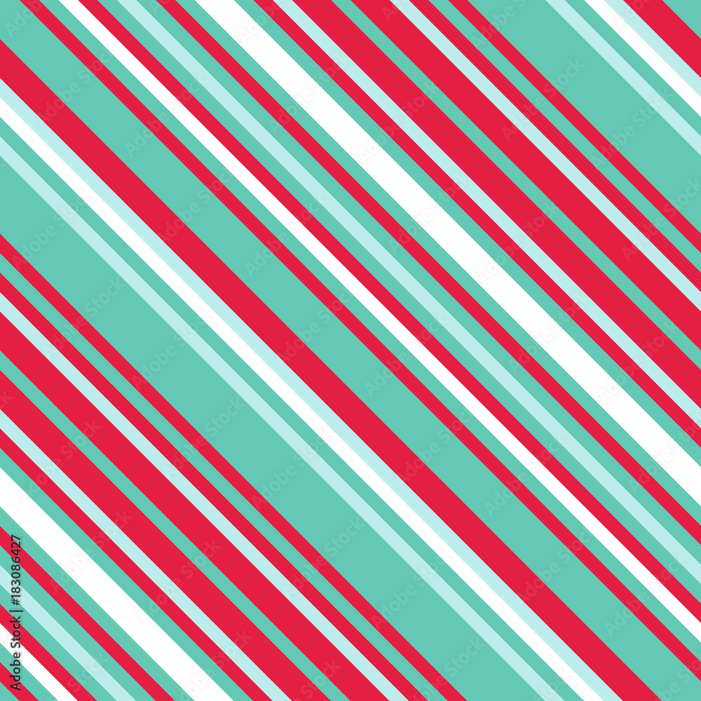Christmas Diagonal Striped Seamless Pattern Christmas Diagonal Striped Seamless Pattern