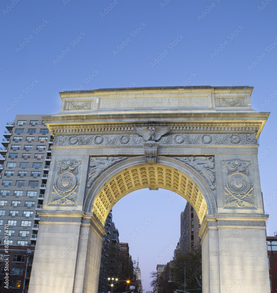 Washington Square Monument
Greenwich Village, Manhattan, New York City
