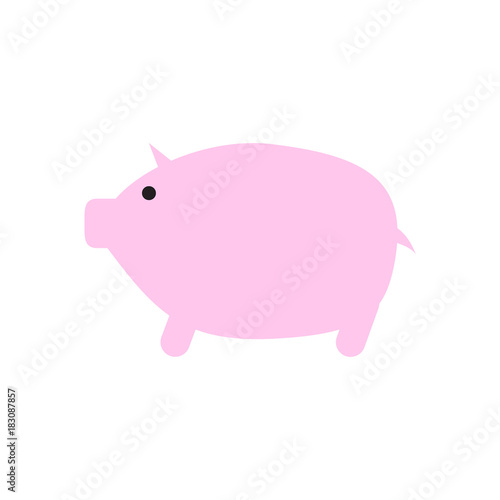 Cute pig cartoon