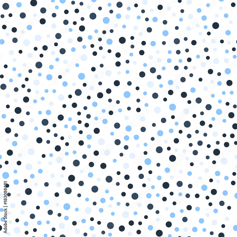 Colorful polka dots seamless pattern on black 15 background. Terrific classic colorful polka dots textile pattern. Seamless scattered confetti fall chaotic decor. Abstract vector illustration. Colorful polka dots seamless pattern on black 15 background. Terrific classic colorful polka dots textile pattern. Seamless scattered confetti fall chaotic decor. Abstract vector illustration.