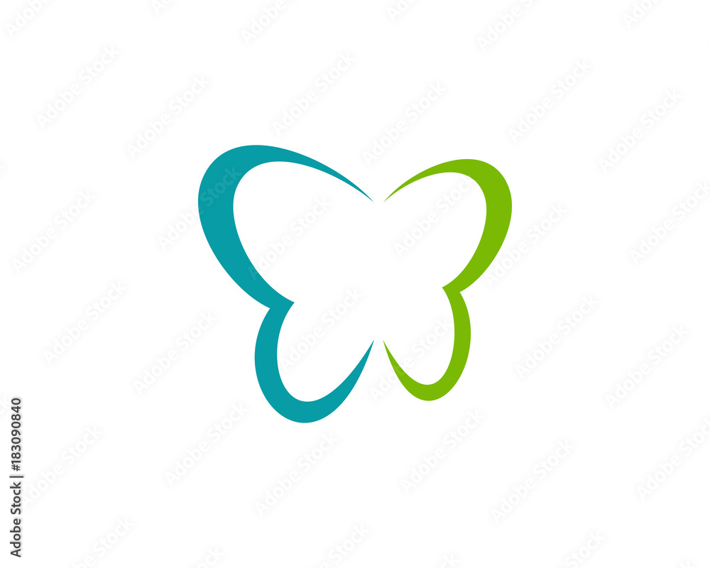 abstract butterfly logo icon template abstract butterfly logo icon template