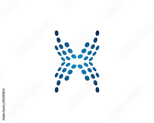 abstract dot x 