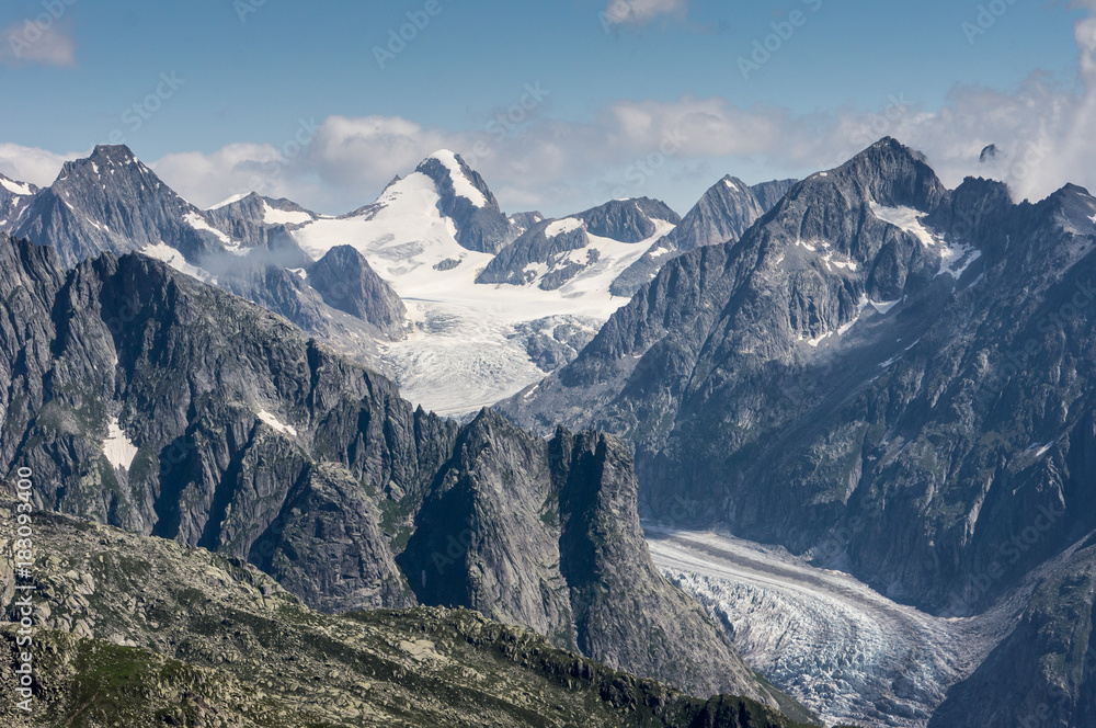 Fototapeta premium swiss view2 