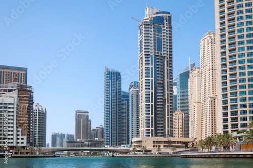 Modern buildings in Dubai Marina, Dubai, UAE. © Ekaterina Loginova