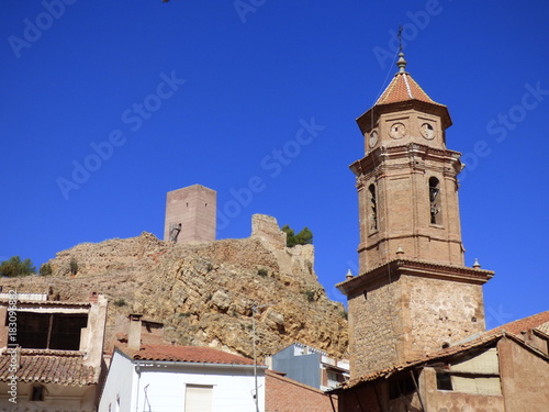 Villel. Pueblo de Teruel en la comunidad autónoma de Aragón (España) photo