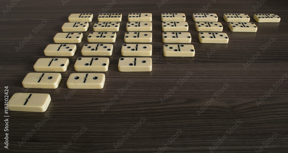 deconstructed dominoes. deconstructed dominoes.