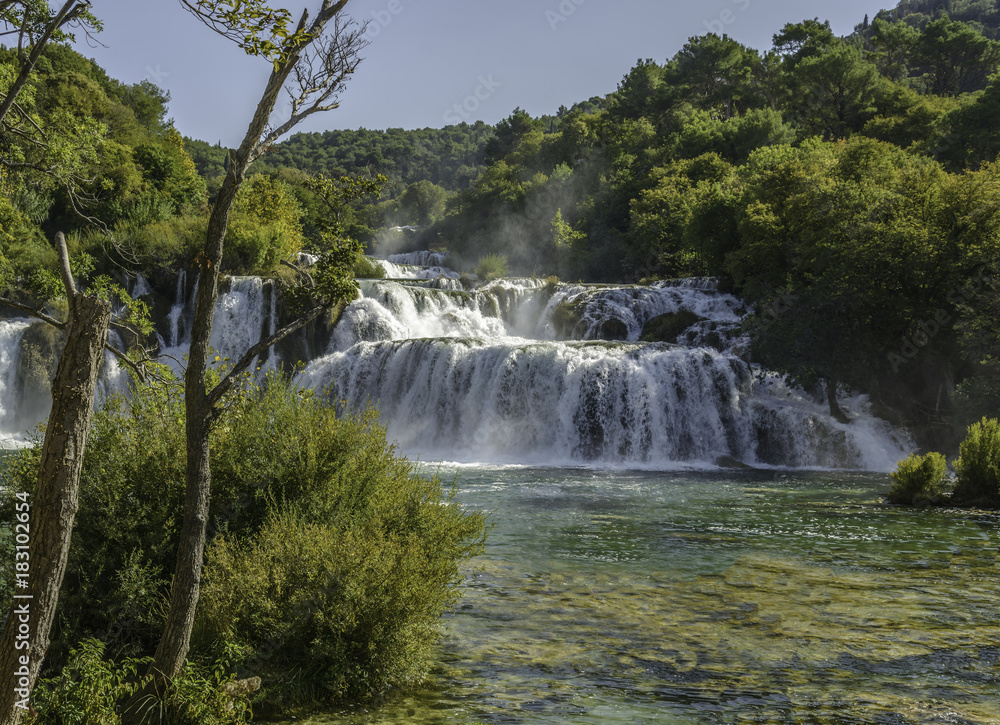 Fototapeta premium krka waterfall