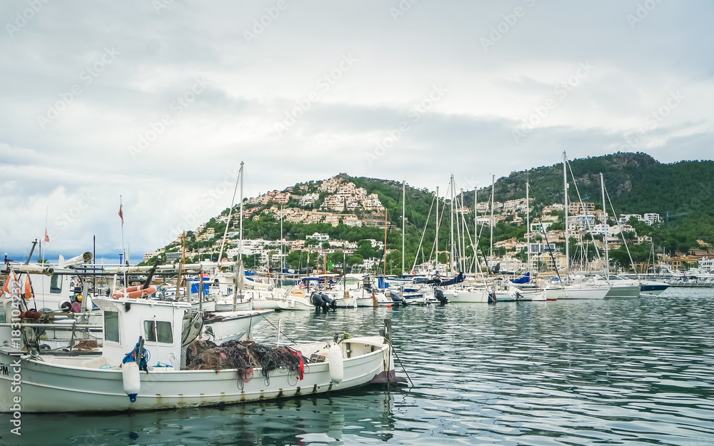 Fischerboot in Port Andratx Mallorca
