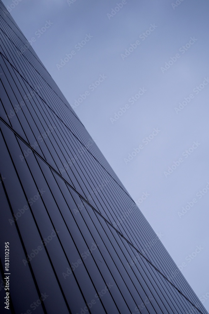 Supermarket wall on the sky background 2 Supermarket wall on the sky background 2