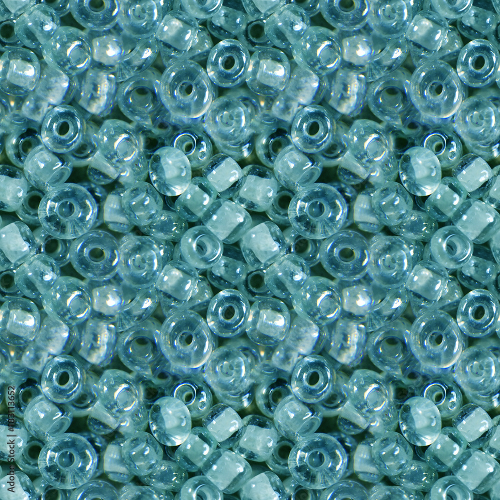 Seamless photo texture of glass beads Seamless photo texture of glass beads