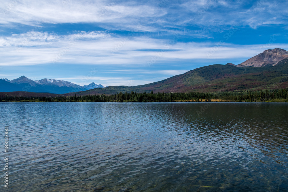 Rocky Mountains. Lake