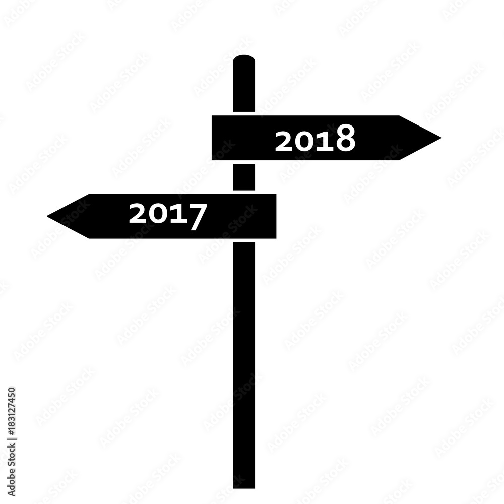 Panneau de directions 2017 et 2018 Panneau de directions 2017 et 2018