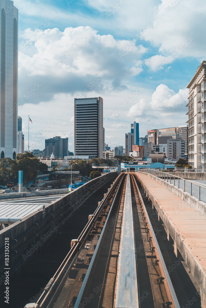 KL Sentral the newest commercial hub in Kuala Lumpur, Malaysia