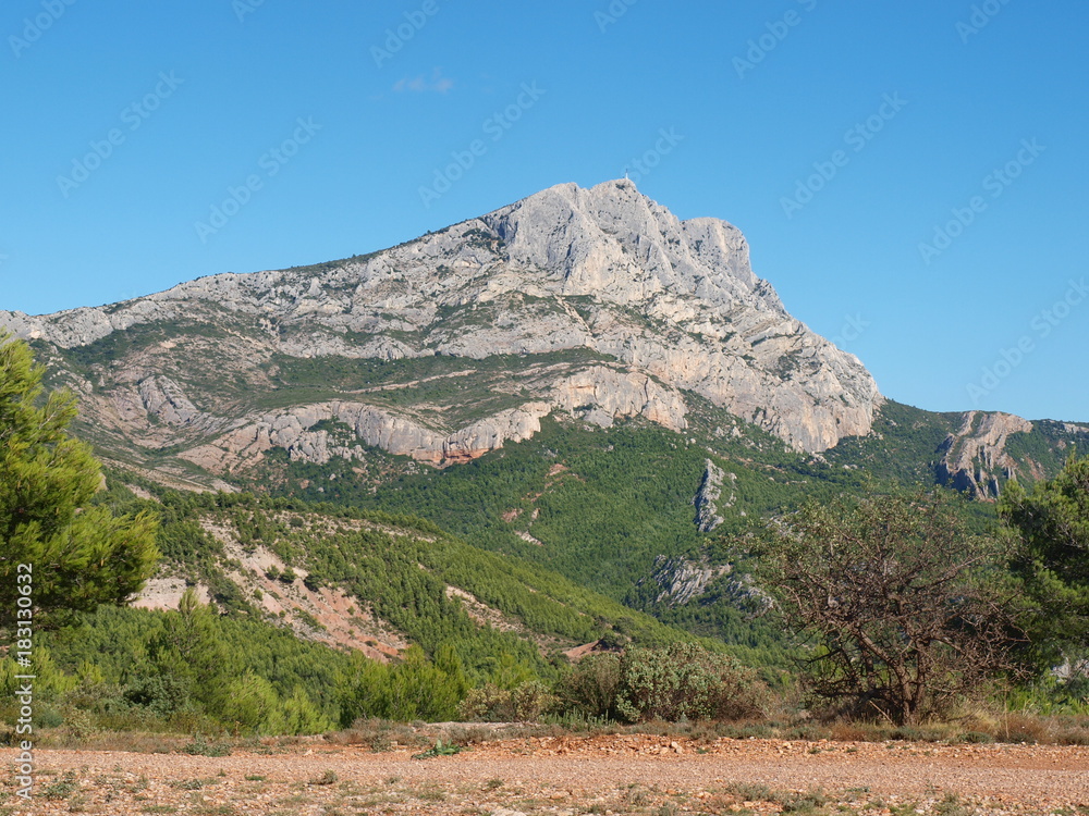 Montagne Sainte Victoire en Provence