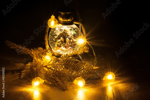 new year glowing garland © Oksy001