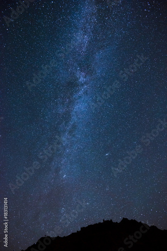 Stars of the Fraser Valley Constellation Milky Way landscape background