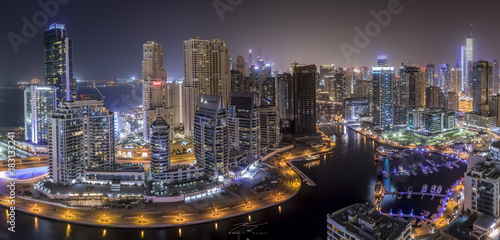 Dubai Marina Pano © Michael