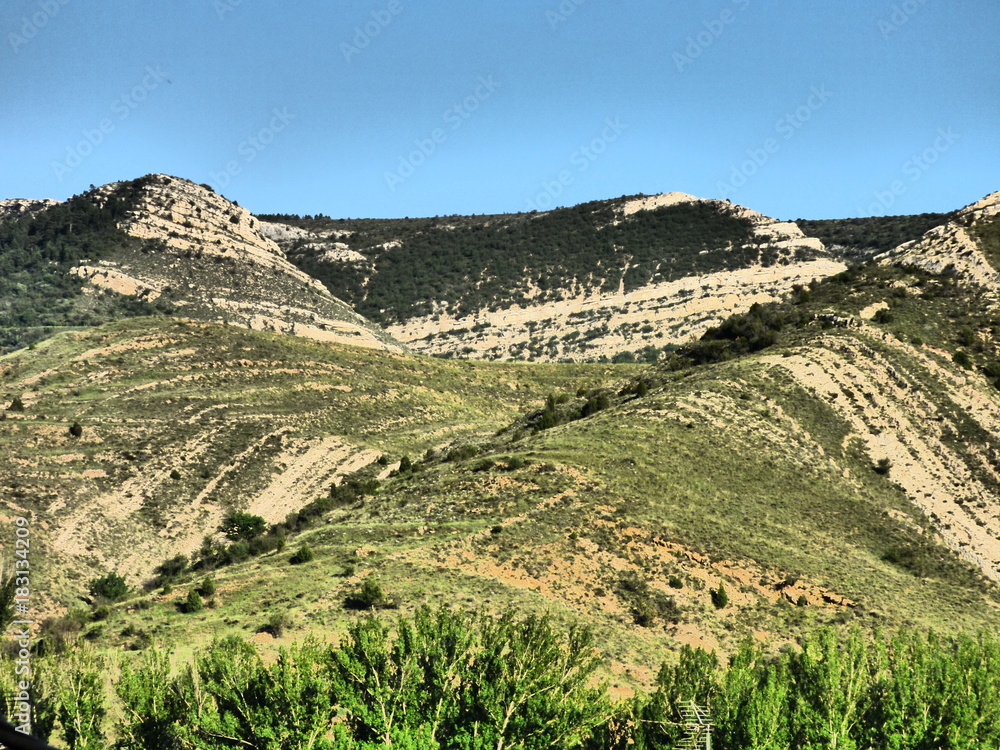 Aliaga. Pueblo de la provincia de Teruel, en la Comunidad Autónoma de Aragón, España