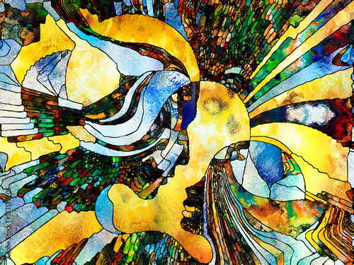 Energy of Color Division