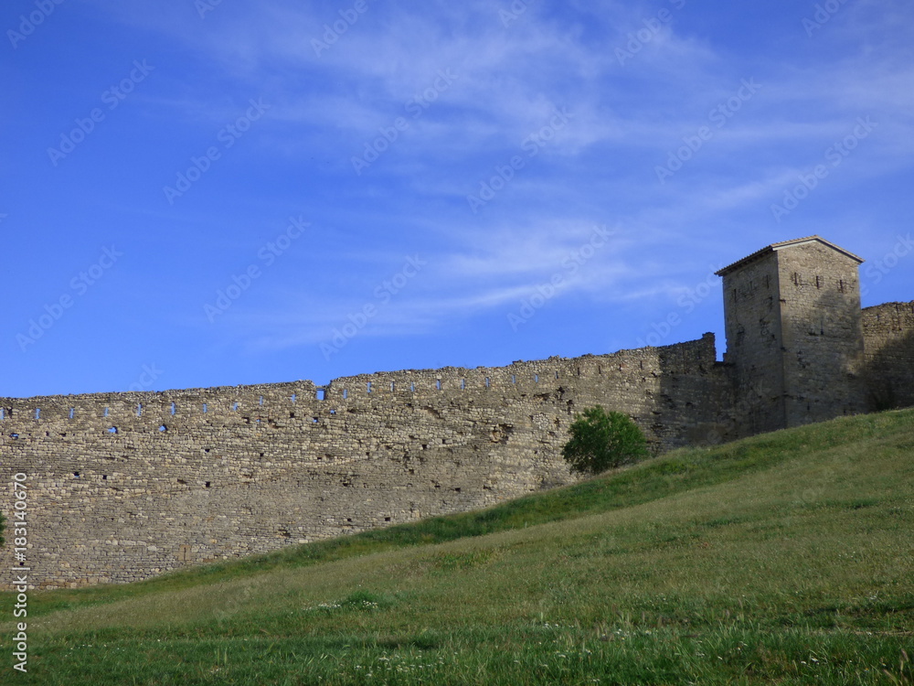 Muralla de Morella. Pueblo bonito de Castellon ( Comunidad Valenciana, España)