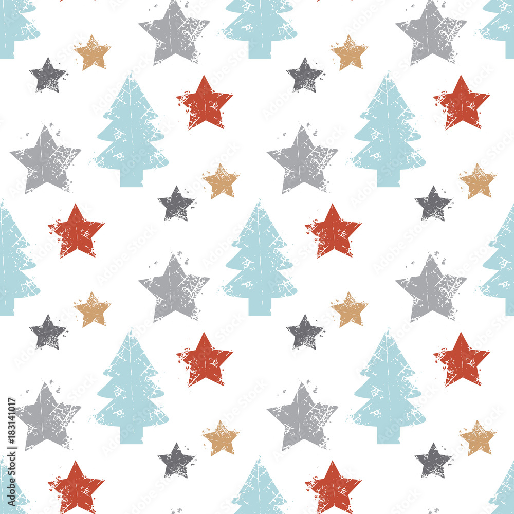 abstract art vector background. Christmas tree seamless pattern in modern geometry style. abstract art vector background. Christmas tree seamless pattern in modern geometry style.