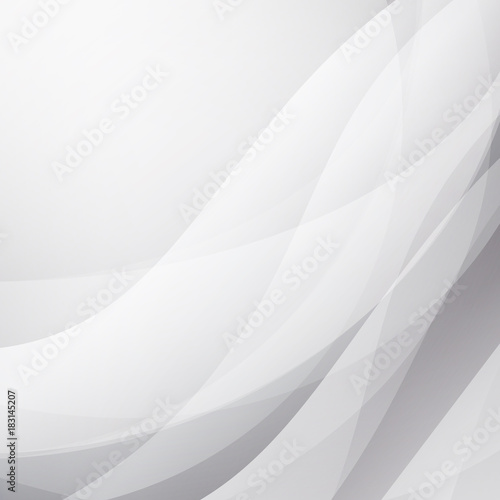 Abstract geometric white and gray with space modern design on Light gray silver background, vector illustration