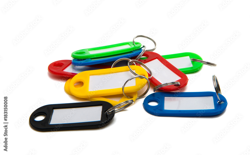 key chains isolated