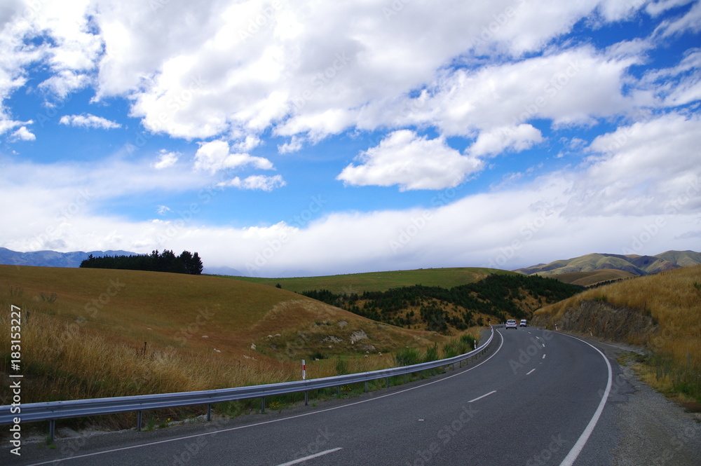Drive in New Zealand (South island)